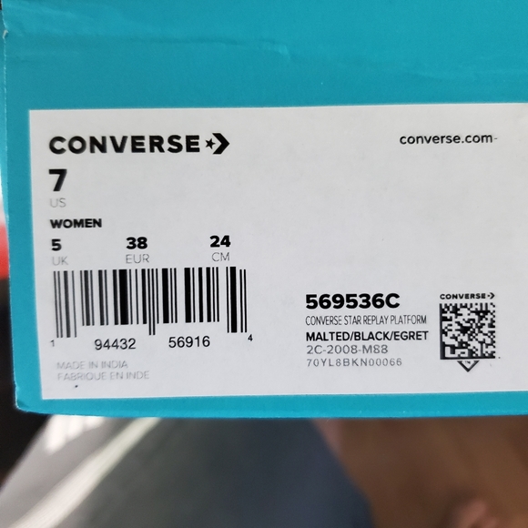 Converse women platform egret malted platform - Picture 2 of 7